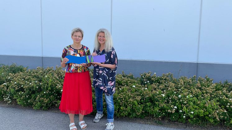Åsa Björklund och Jasmine Cederqvist
