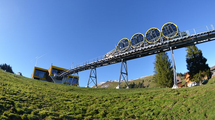 Neue Standseilbahn Schwyz Stoos 