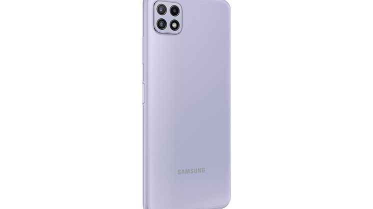 SM_A226_GalaxyA22 5G_Violet_BackL30
