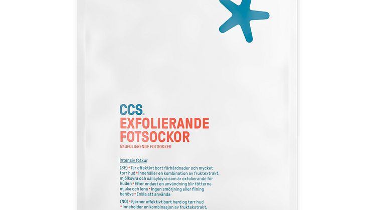 CCS Exfolierande Fotsockor