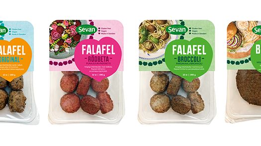 Köttbulleutmanaren falafel i ny kostym  – Sevan ska ta kikärtan in i husmanskosten med produktnyheter för kyldisken  