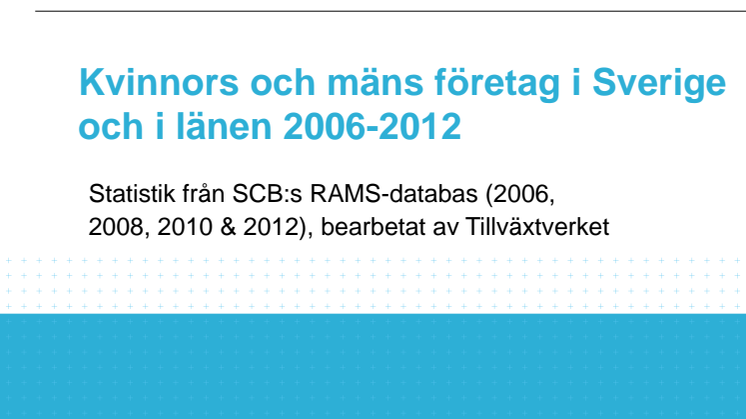 Antalet företag som drivs av kvinnor fortsätter att öka 