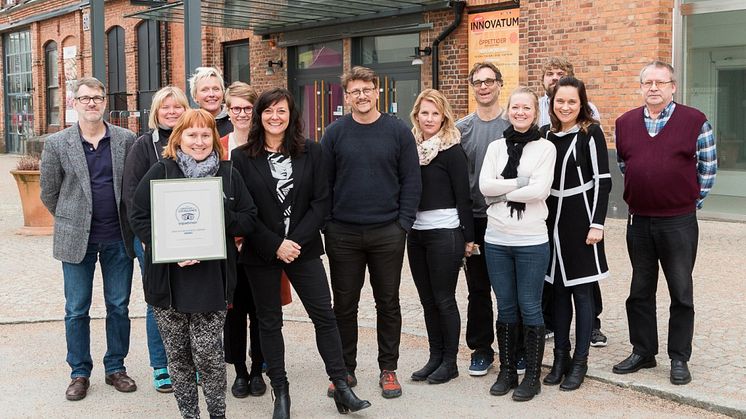 Personalen på Innovatums science center har stolt tagit emot utmärkelsen "Certificate of Excellence" från TripAdvisor.