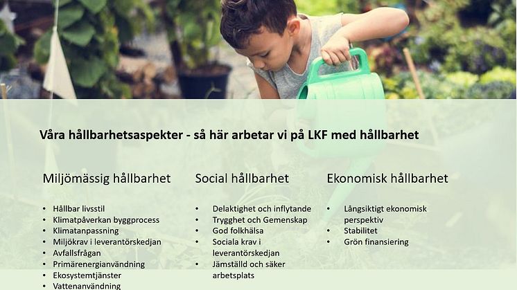 LKFs hållbarhetsprofil en styrka i en orolig tid – skapar trygghet