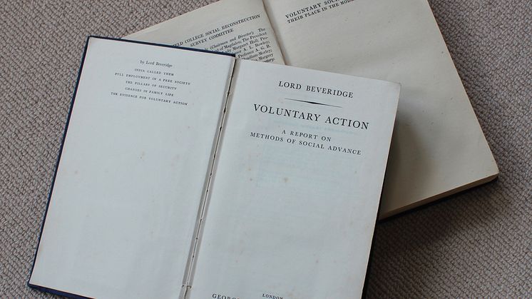 Voluntary Action: A Report On Methods Of Social Advance, by Lord Beveridge