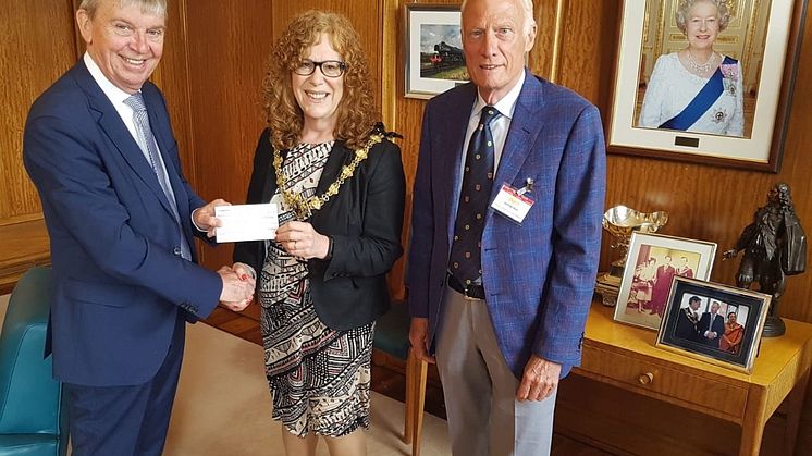 ​Mayor’s charities off to a flying start