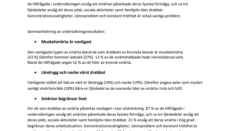 Philips Smärtundersökning 2015