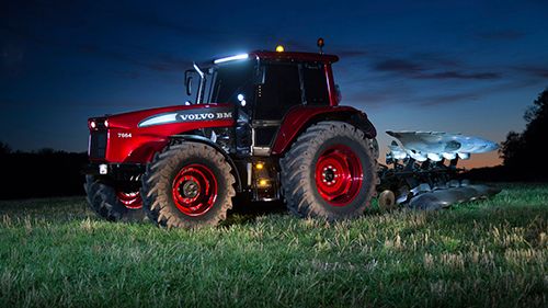 Volvo BM 7664 - traktorn som inte finns - byggdes av Olsson Parts som ett hemligt projekt under 2015/2016