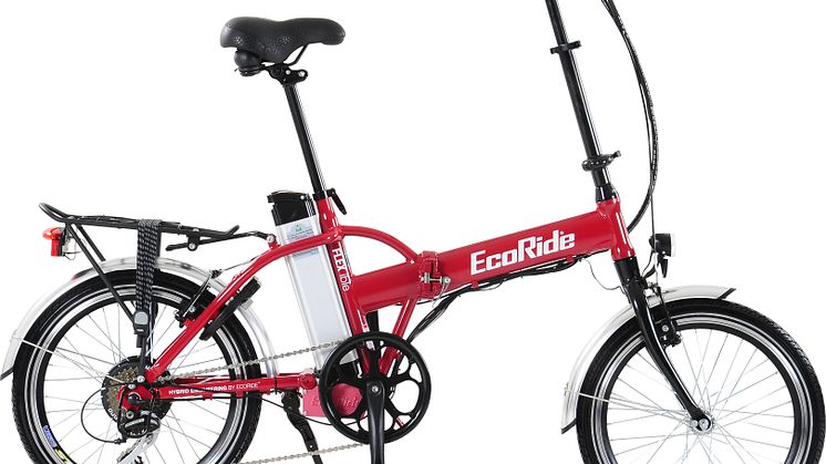 EcoRide elcyklar - Flexible "Hopfällbar elcykel"