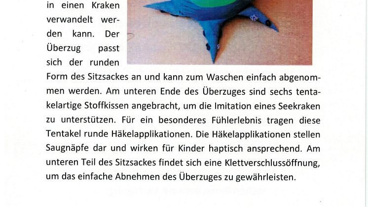 Maritimes Kinderspielzimmer für Bärenherz: Studenten der Sonderpädagogik der Uni Leipzig gestalteten textile Werkstücke für das Kinderhospiz