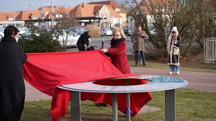 Erinnerungsort zur NS-Zwangsarbeit auf dem Campus der TH Wildau eröffnet