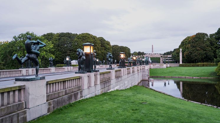The Vigeland Park The Bridge