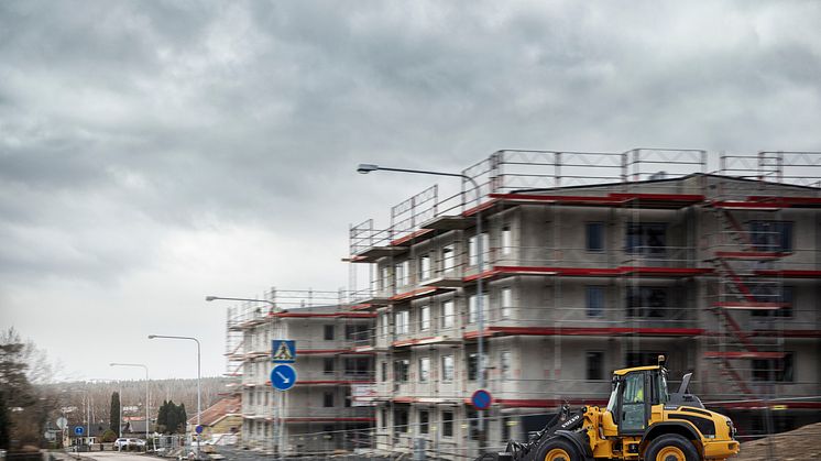 Volvo L50H i stadsmiljö