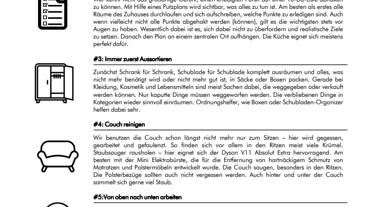 Dyson Factsheet_Expertentipps Frühlingsputz