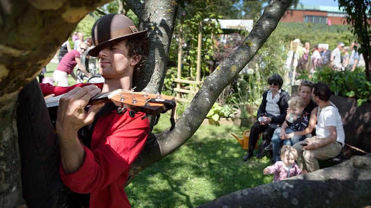 Malmö Garden Show - musik under trädkronorna