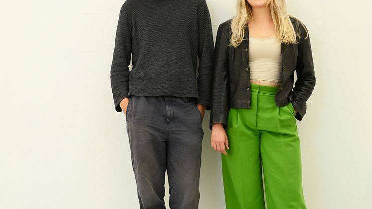 Simon Wadsted och Sara Ekholm Eriksson. Foto: Christofer Dracke.