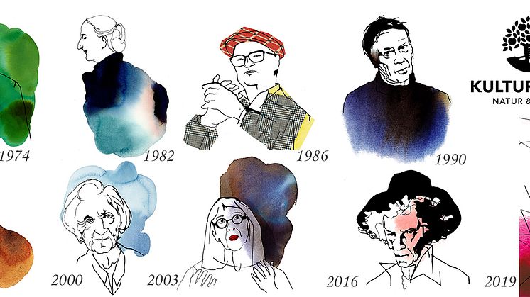 Nio Kulturpristagare
