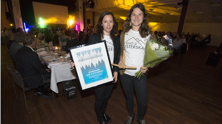 Snö och Systerskap vann ett av SLAO:s priser 2016
