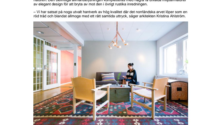 Solidars tillväxtresa speglas i inredningen av nya kontoret