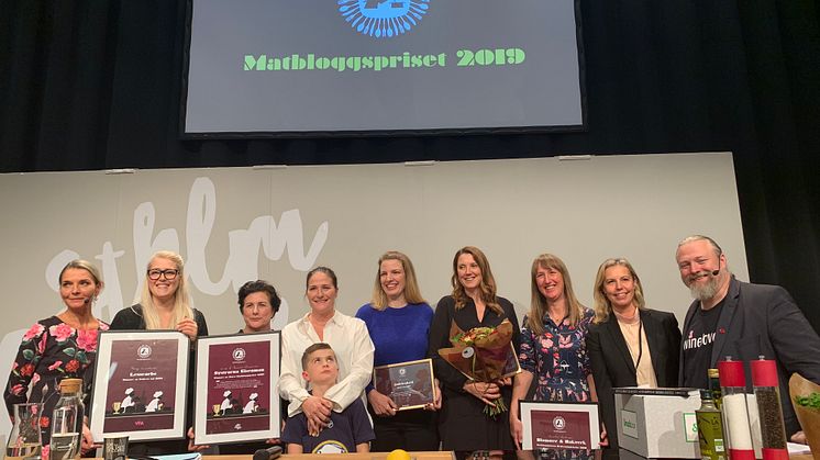 Årets vinnare av Matbloggspriset 2019