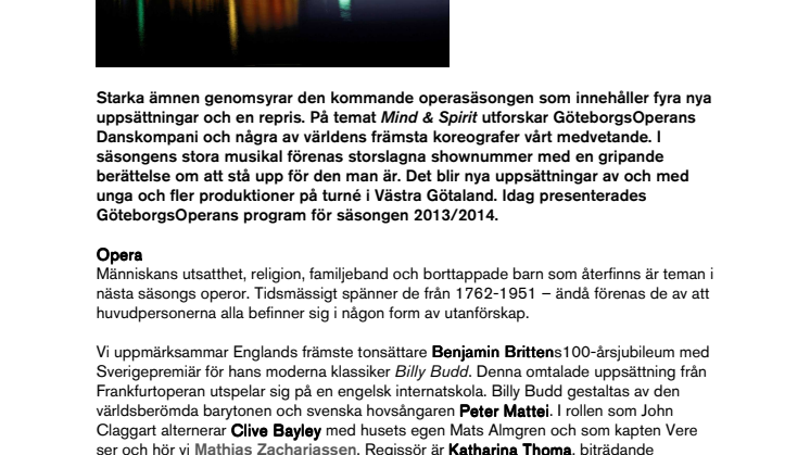 GöteborgsOperans säsong 2013/2014 