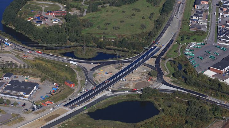 Invigning av trafikplats Spillepengen, "nyckeln till Norra Hamnen"