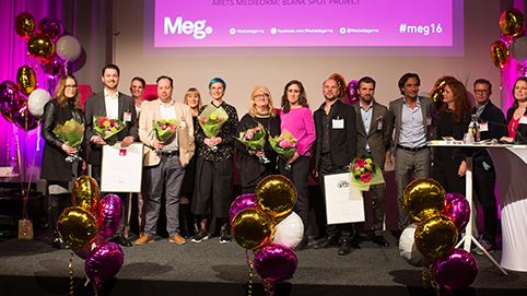 Alla vinnare vid MegAward 2016.