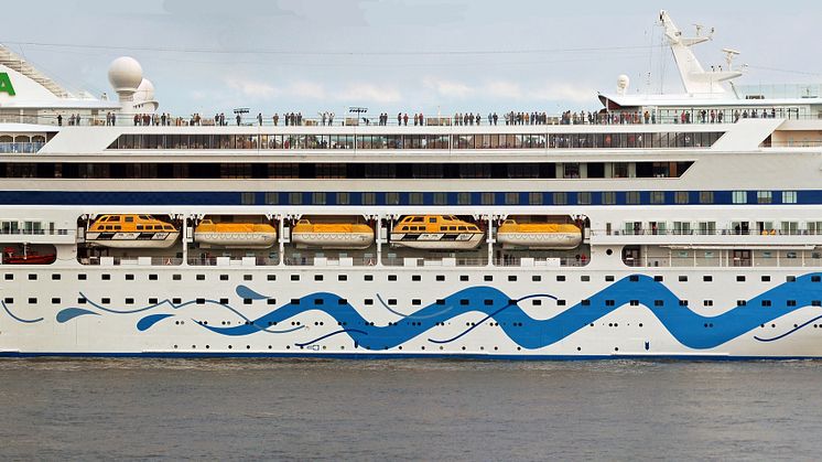 ​Kryssningsrekord i sikte och premiär för Aida Cruises till Helsingborg