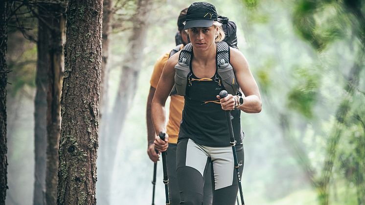 TEST: Bergans-ambassadør Astrid Uhrenholdt Jacobsen har testet den nye kolleksjonen i et halvt år og er meget fornøyd. Foto: Hans Kristian Krogh Hanssen / Bergans