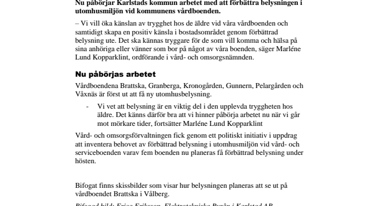 Tänder ljus i höstmörkret
