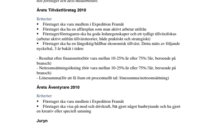Fraktkompaniet är Årets Tillväxtföretag