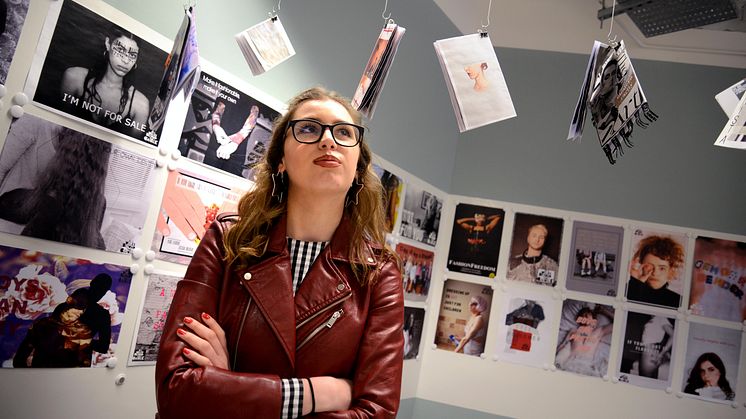 Bekki Ramsey, a final year Fashion Communication student at Northumbria University and winner of the 2017 CRCC Asia Global Scholarship 