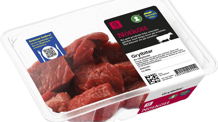 Lär dig mer om kött via QR-koder