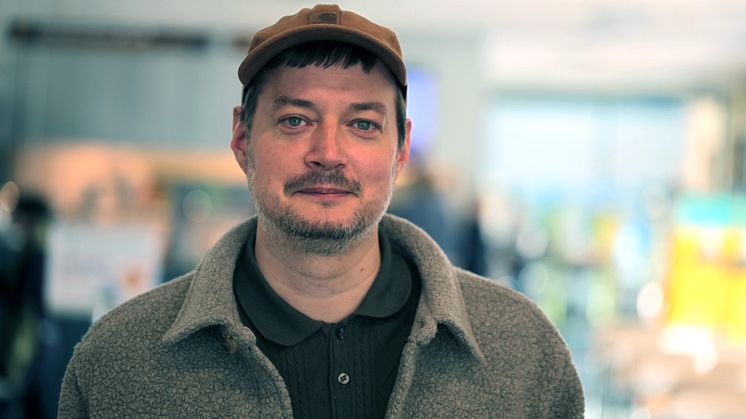 André Baltz, doktorand i medie- och kommunikationsvetenskap Foto: Per Melander