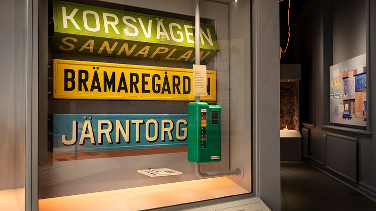 Biljettautomaten i Grejen med Göteborg