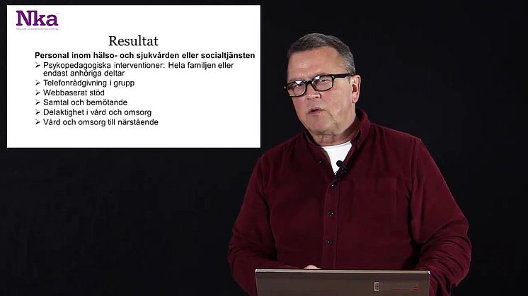 Introduktion till kunskapsöversikten: Anhöriga till vuxna personer med psykisk ohälsa.