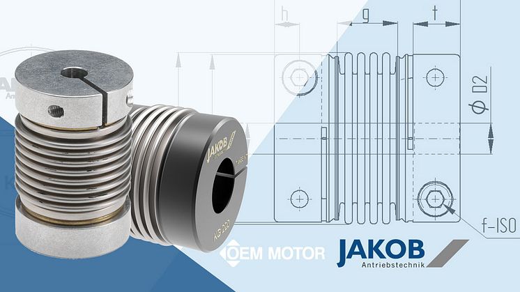 Bälgkopplingar från Jakob Antriebstechnik | När precision är nyckeln