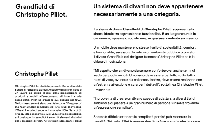 Offecct Press release Grandfield by Christophe Pillet_IT