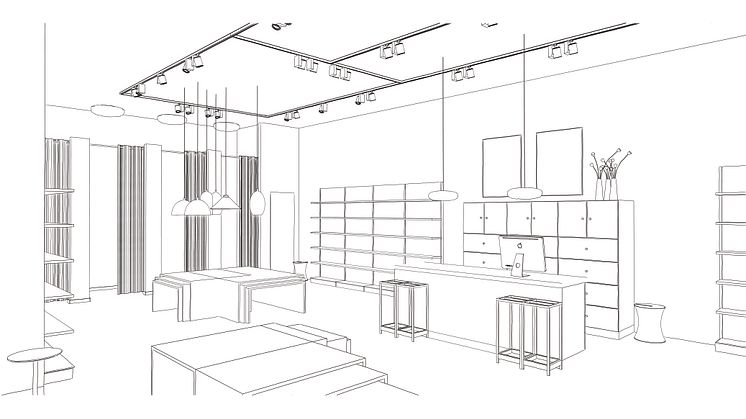 Fagerhult e-Sense Customised Retail Atmosphere