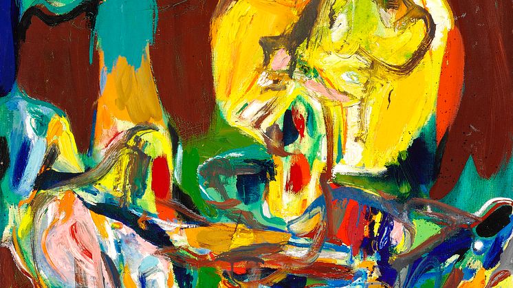 Asger Jorn: "Sermo rusticus". Vurdering: 1,8-2 mio. kr.
