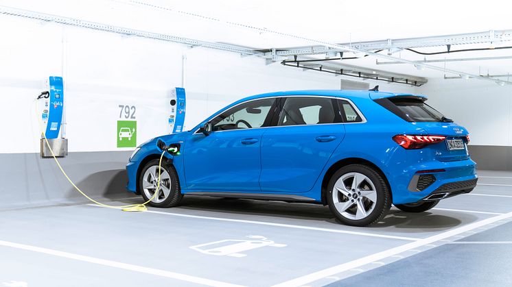 Ny Audi A3 nu som plug-in-hybrid