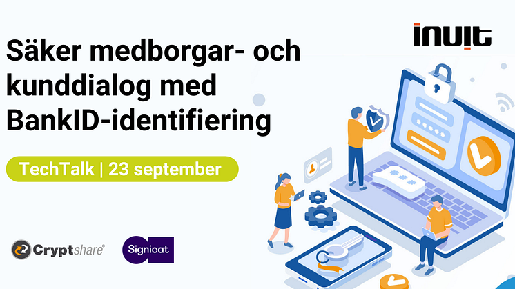 Välkommen till ett TechTalk om hur BankID kan förbättra dialogen med medborgare.