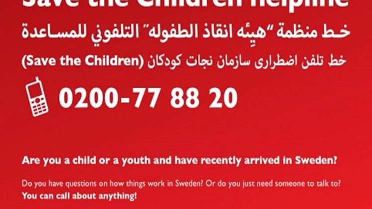 Kraftig ökning av samtal till Stödlinjen
