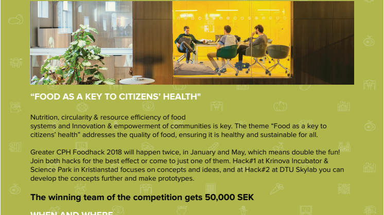 Inbjudan Greater CPH Food hack