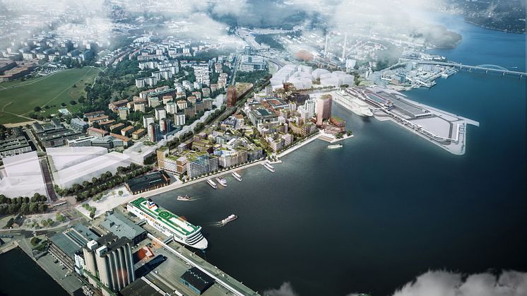 Illustration Vision Värtahamnen