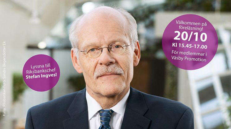 Föreläsning med Stefan Ingves