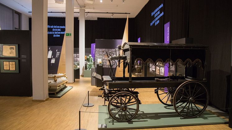 Ausstellung "R.I.P. - Die letzte Adresse" im Stadtgeschichtlichen Museum Leipzig - Foto: Elli Flint 