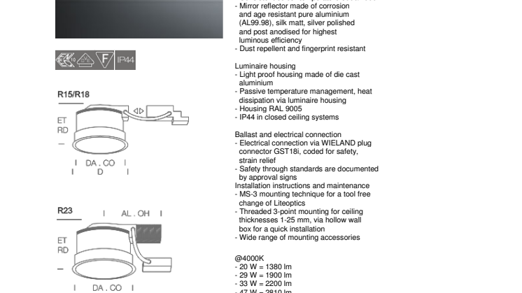 Produktblad Wila Nero Power som pdf.