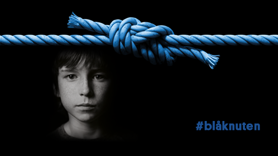 #BlåKnuten symboliserar kampen mot typ 1 diabetes och är bärare av Barndiabetesfondens kampanj för att öka stödet till forskningen mot sjukdomen.