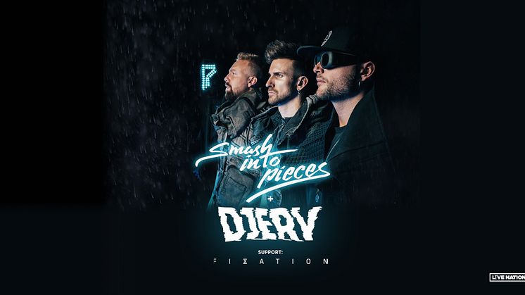 SMASH INTO PIECES OG DJERV TIL TRE NORSKE BYER!